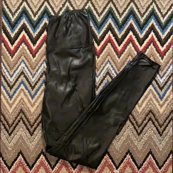 Aritzia Faux Leather legging
